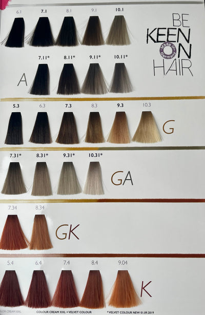 BE KEEN ON HAIR VELVET Beamonia hair dye 100 ml