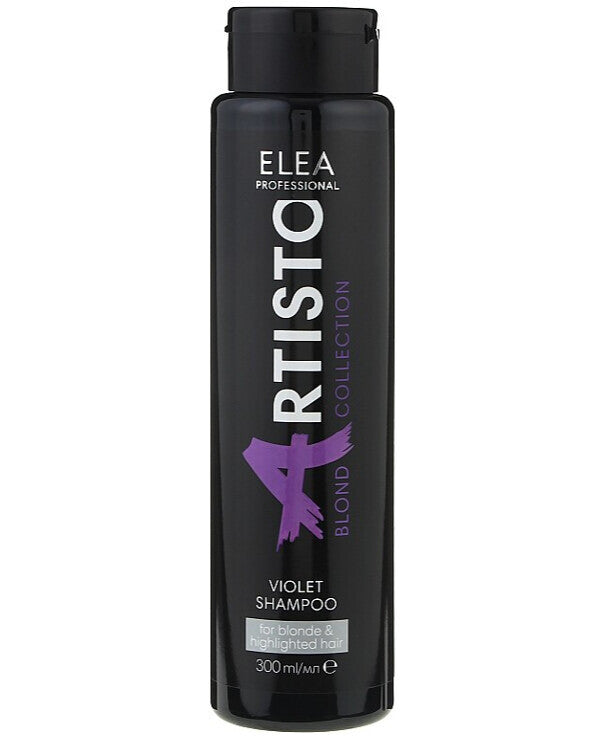 Фиолетовый шампунь для светлых волос ELEA PROFESSIONAL, 300мл