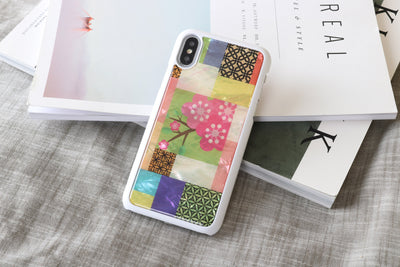 iKins SmartPhone case iPhone XS/S cherry blossom white