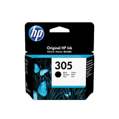 Черный струйный картридж HP 305, 120 страниц, для HP DeskJet 2300, 2710, 2720, Plus 4100