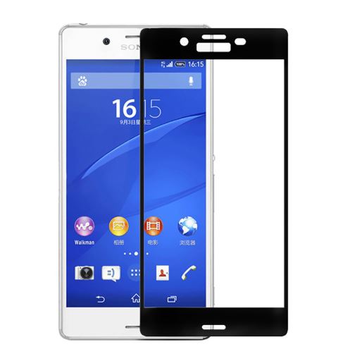 Tellur Tempered Glass full cover for Xperia XA1 Ultra, Black