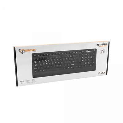 Sbox-клавиатура, проводная USB K-20