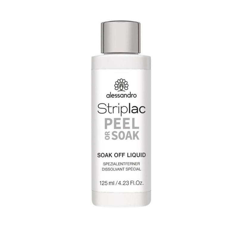 Alessandro Soak-Off Liquid Striplac varnish dissolving liquid 125ml + gift hand cream