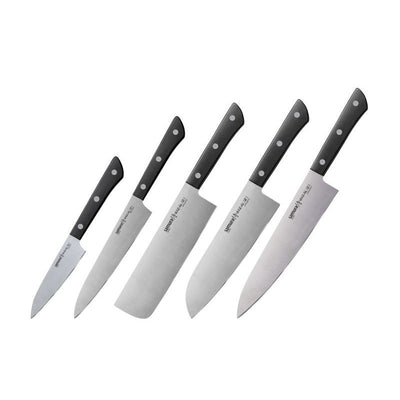 Set of 5 knives Harakiri SHR-0250B