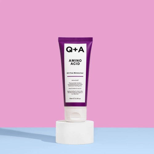 Q+A Amino Acid Oil-Free Moisturizer Oil-free moisturizing face cream with amino acids, 75ml