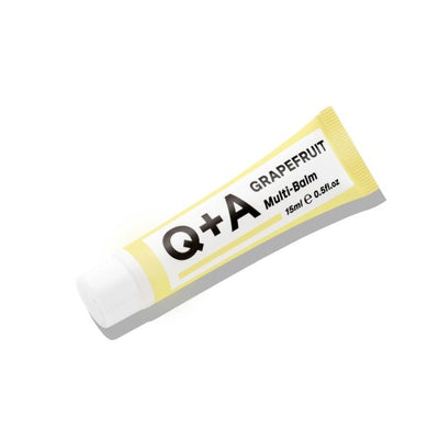 Q+A Grapefruit Multi-Balm Многофункциональный бальзам для ухода за кожей, 15 мл