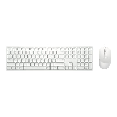 Беспроводная клавиатура и мышь Dell Pro — KM5221W — международный рынок США (QWERTY) — белый