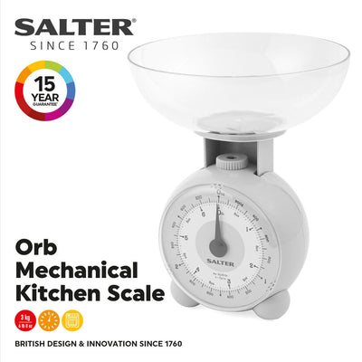 Кухонные весы Salter 139 LGFEU16 Orb серые