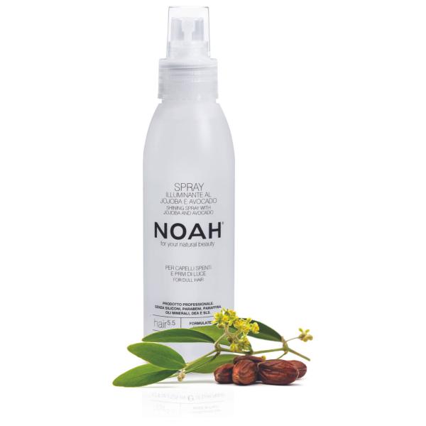 Noah 5.5. Shining Spray With Jojoba And Avocado hair spray, 125 ml