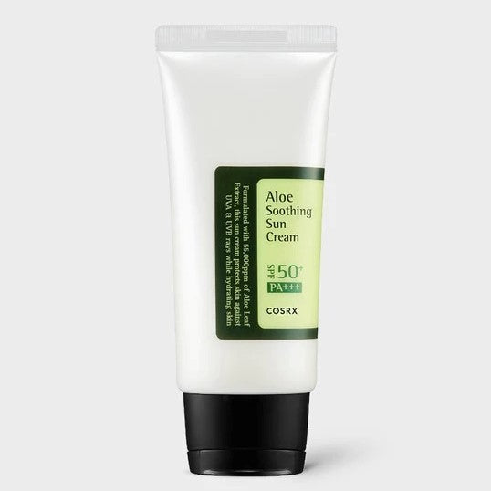 COSRX Aloe Soothing Sun Cream SPF50+ PA+++ солнцезащитный крем, 50 мл