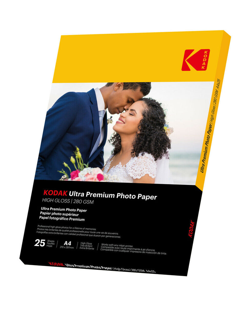 Kodak Ultra Prem Photo 280g 10.4 Glossy A4x25