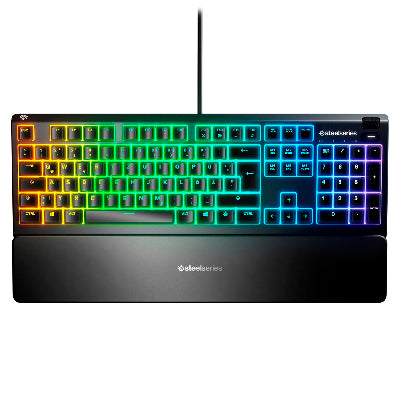 SteelSeries Apex 3 RGB - US layout keyboard