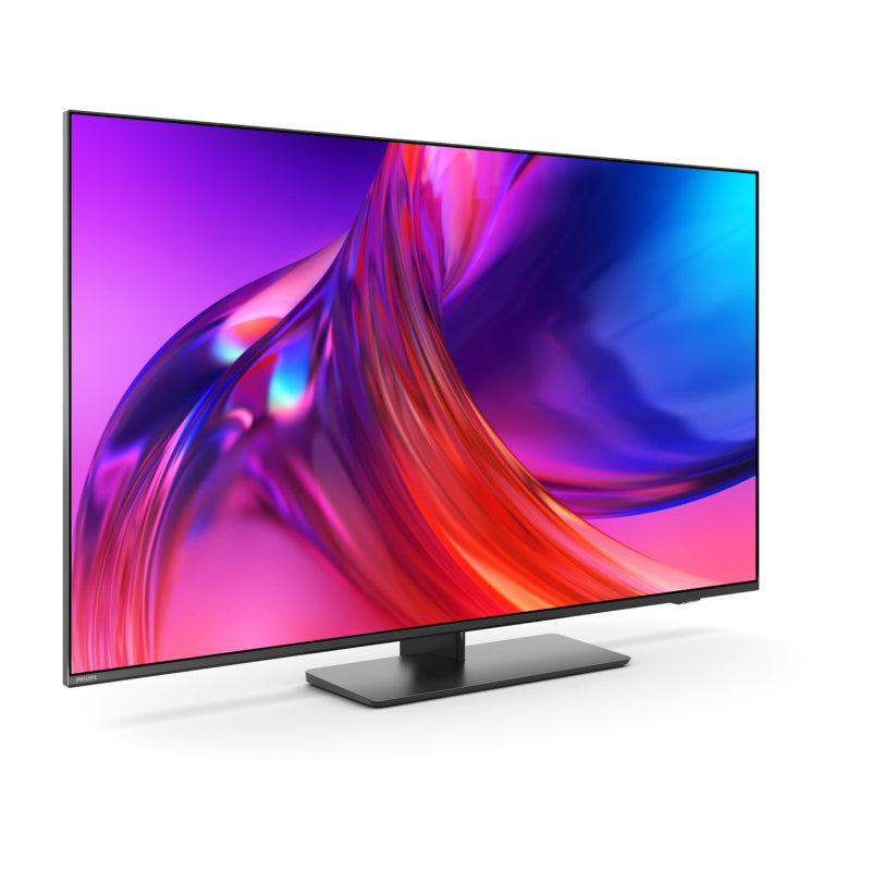 Philips The One 4K UHD LED-телевизор 55 дюймов 55PUS8818/12 3-сторонняя подсветка Ambilight 3840x2160p HDR10+ 4xHDMI 2xUSB LAN Wi-Fi DVB-T/T2/T2-HD/C/S/S2, 20 Вт