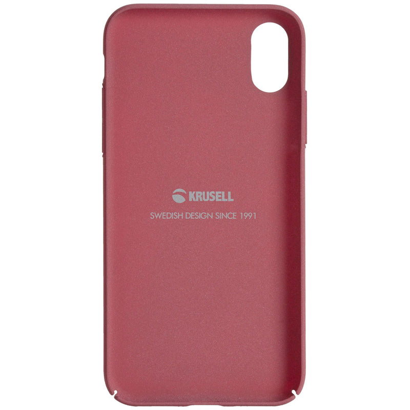 Krusell Sandby Cover Apple iPhone XS Max rust 