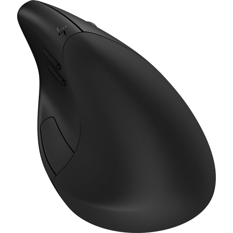 Эргономичная вертикальная беспроводная Bluetooth-мышь HP 925 — съемная подставка для запястий, многоповерхностный датчик — черный