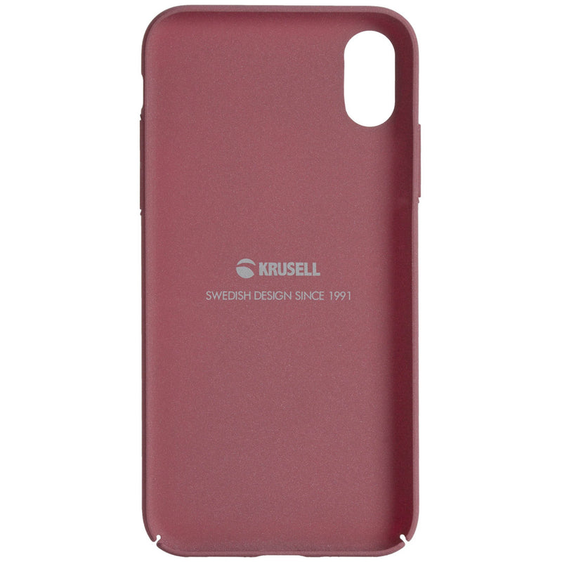 Krusell Sandby Cover Apple iPhone XS rust 