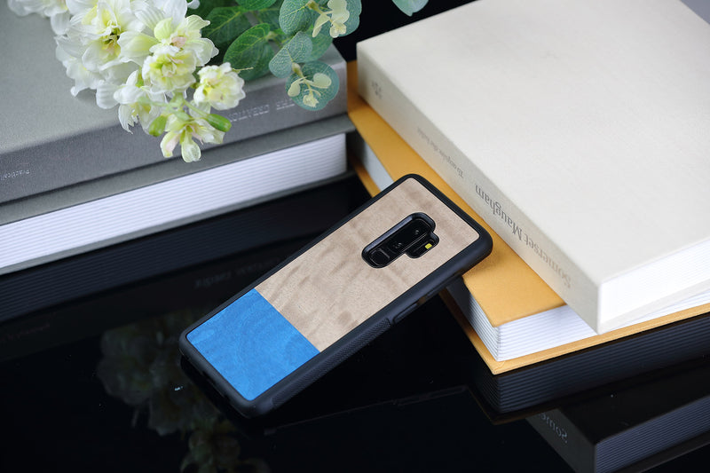 MAN&amp;WOOD Чехол для смартфона Galaxy S9 Plus голубиный черный