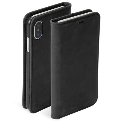 Krusell Sunne 4 Card FolioWallet Apple iPhone XS Max vintage black