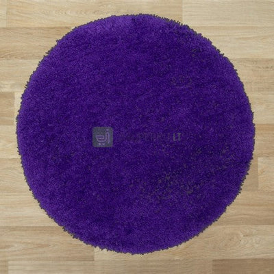 Carpet Shaggy Exclusive Violet Round