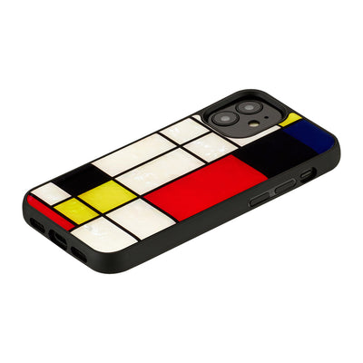 Чехол iKins для Apple iPhone 12 mini mondrian черный