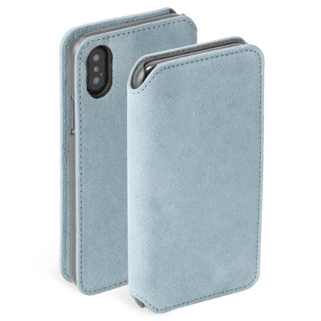 Krusell Broby 4 Card SlimWallet Apple iPhone XS blue 