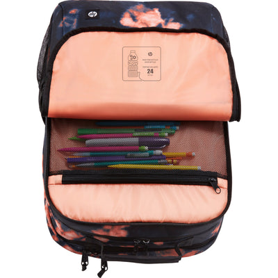 HP Campus XL 16 Backpack, 20 Liter Capacity - Tie Dye