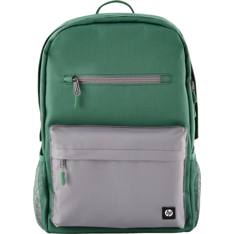 HP Campus 15.6 Backpack - 17 Liter Capacity - Green, Light Grey