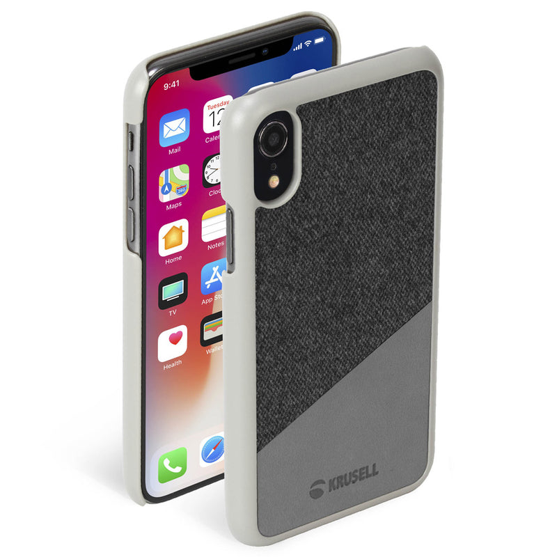 Krusell Tanum Cover Apple iPhone XR gray 