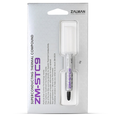 Термопаста Zalman ZM-STC9, 9,1 Вт/мК, 4,0 г 
