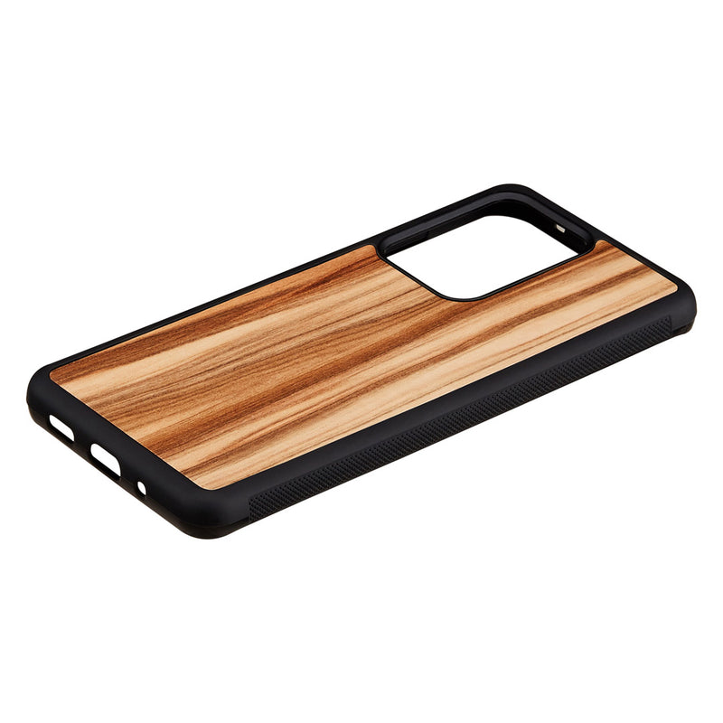 MAN&amp;WOOD case for Galaxy S20 Ultra cappuccino black