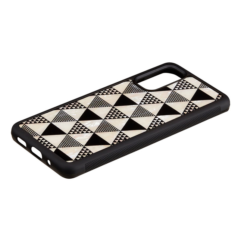 iKins case for Samsung Galaxy S20 pyramid black