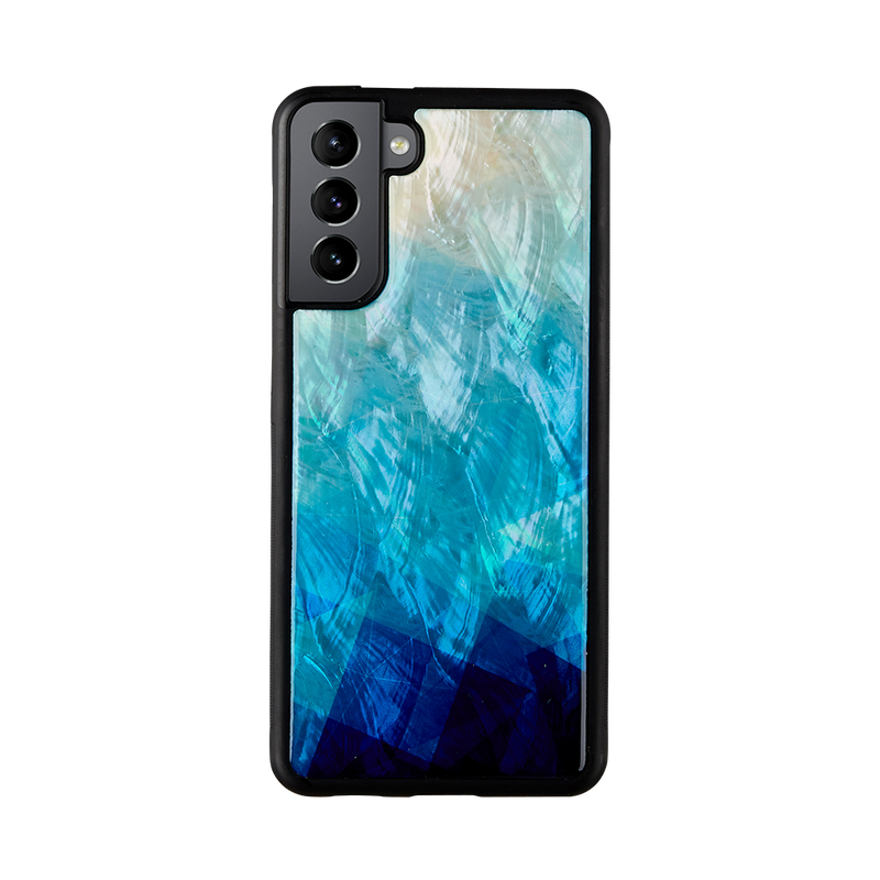 iKins case for Samsung Galaxy S21+ blue lake black