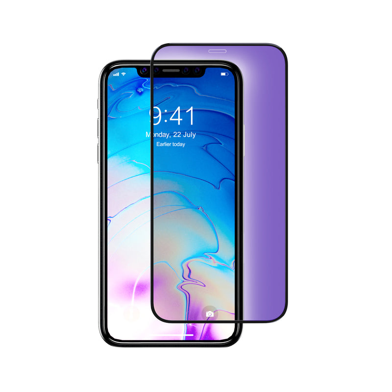 Полноэкранное закаленное стекло Devia Van Anti-blue Ray для iPhone 11 Pro Max, черный 