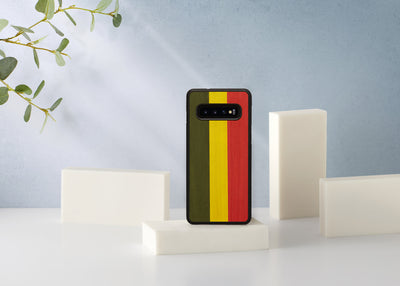 MAN&WOOD SmartPhone case Galaxy S10 reggae black