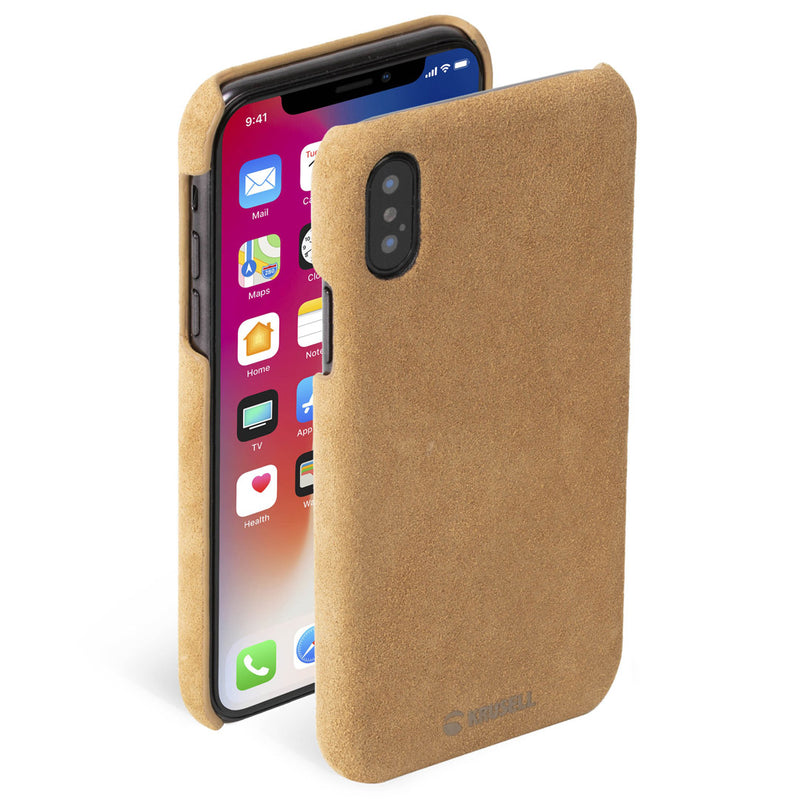 Krusell Broby Cover Apple iPhone XS Max cognac 