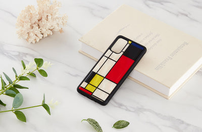 iKins case for Samsung Galaxy S20+ mondrian black