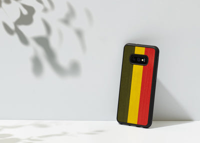 MAN&amp;WOOD Чехол для смартфона Galaxy S10e регги черный