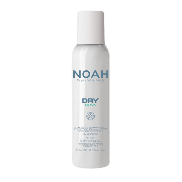 Noah Dry Detox Spray Shampoo Сухой детоксицирующий шампунь с растительным углем, 200мл