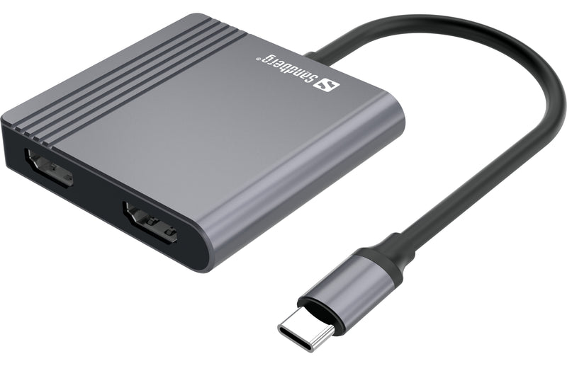 Sandberg 136-44 USB-C Dock 2xHDMI+USB+PD