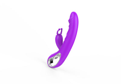 Erolab Cheeky Bunny G-spot & Clitoral Massager Purple (ZYCP01p)