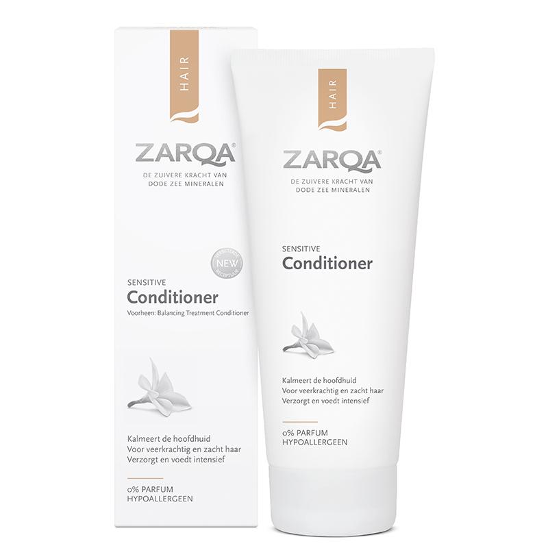 Zarqa Кондиционер для чувствительной кожи головы, 200мл + подарок косметический продукт Previa