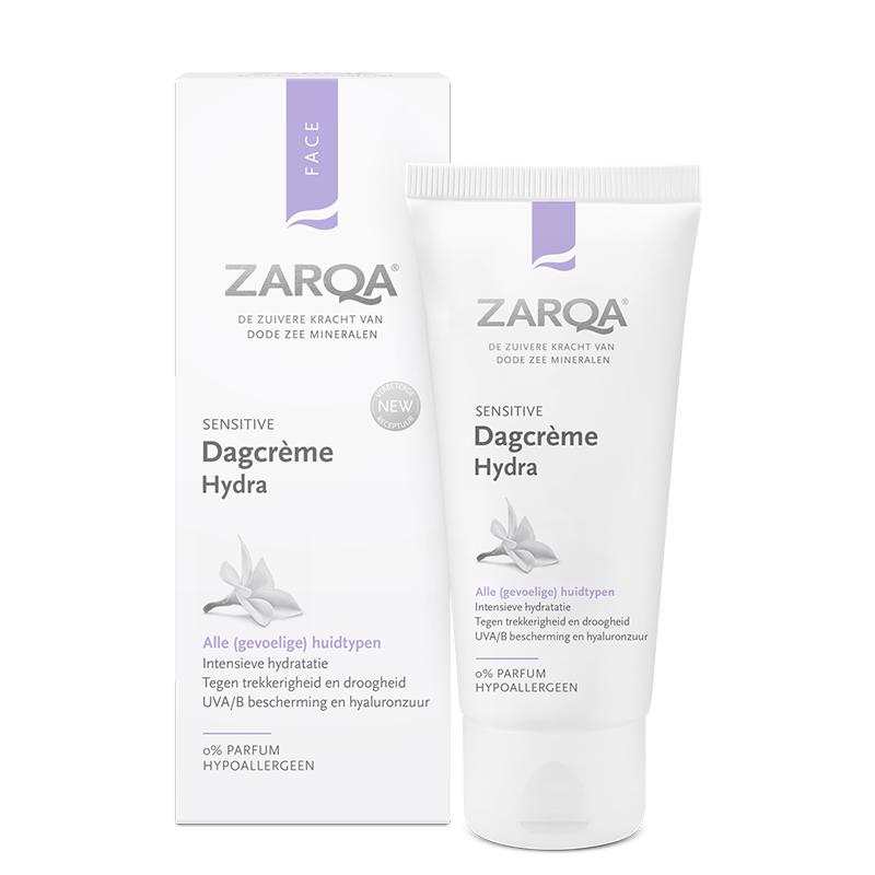 Zarqa moisturizing day face cream, 50ml + gift Previa cosmetics