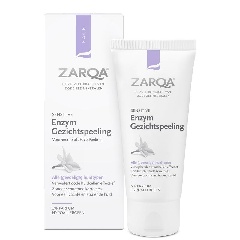 Zarqa gentle face peeling 50ml + gift Previa cosmetic product