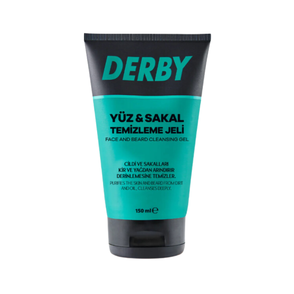 Derby Face &amp; Beard Cleansing Gel Гель для очищения лица и бороды, 150мл