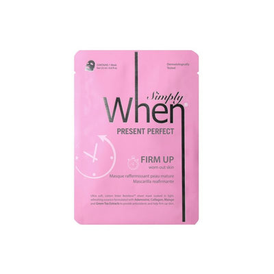 Simply When® Perfect firming face mask made of extremely soft cotton 