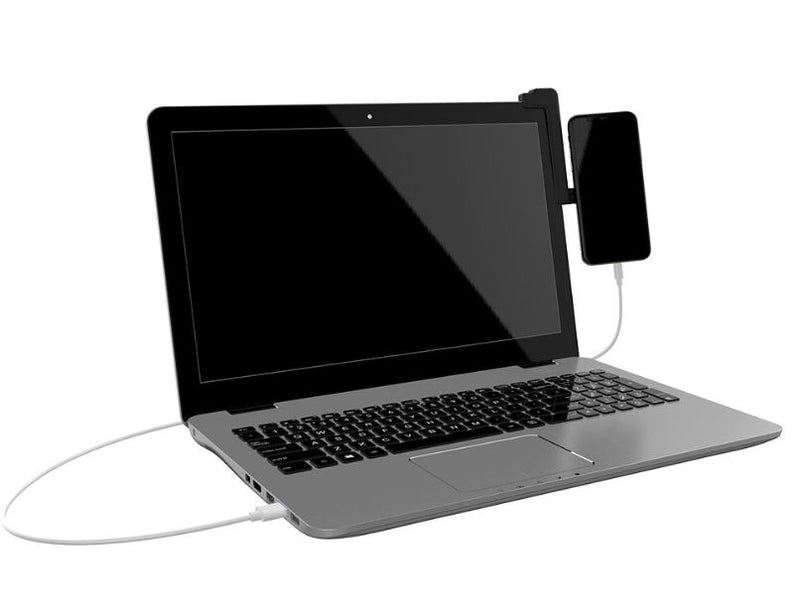 Магнитный держатель для телефона Tellur, крепление для дисплея ноутбука, MDM, черный