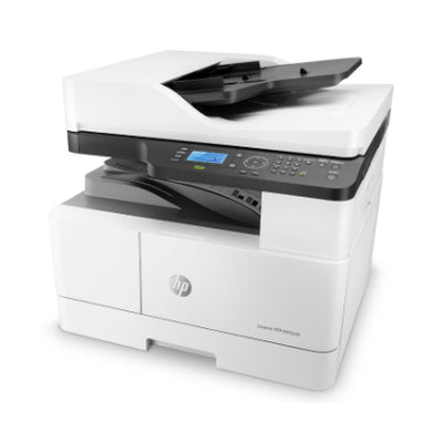 HP LaserJet MFP M443nda AIO All-in-One Printer - A3 Mono Laser, Print/Copy/Scan, Automatic Document Feeder, Auto-Duplex, LAN, 25ppm, 2000-5000 pages per month