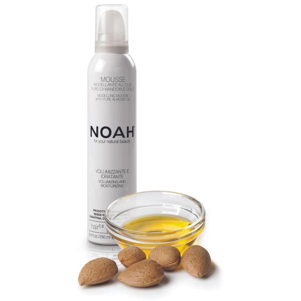 Noah 5.8 Modelling Mousse With Pure Argan Oil Plaukų putos su migdolų aliejumi, 250 ml
