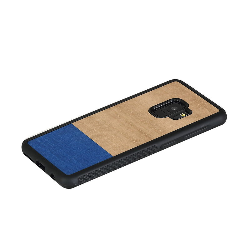 MAN&amp;WOOD Чехол для смартфона Galaxy S9 голубиный черный