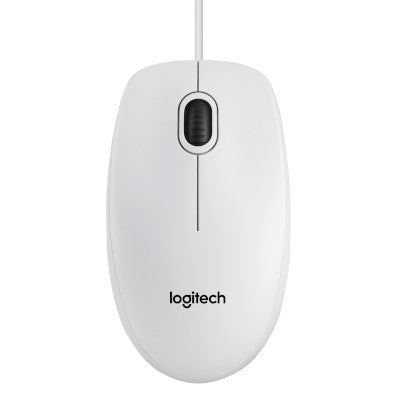 LOGITECH B100 Optical Mouse for Business White OEM
